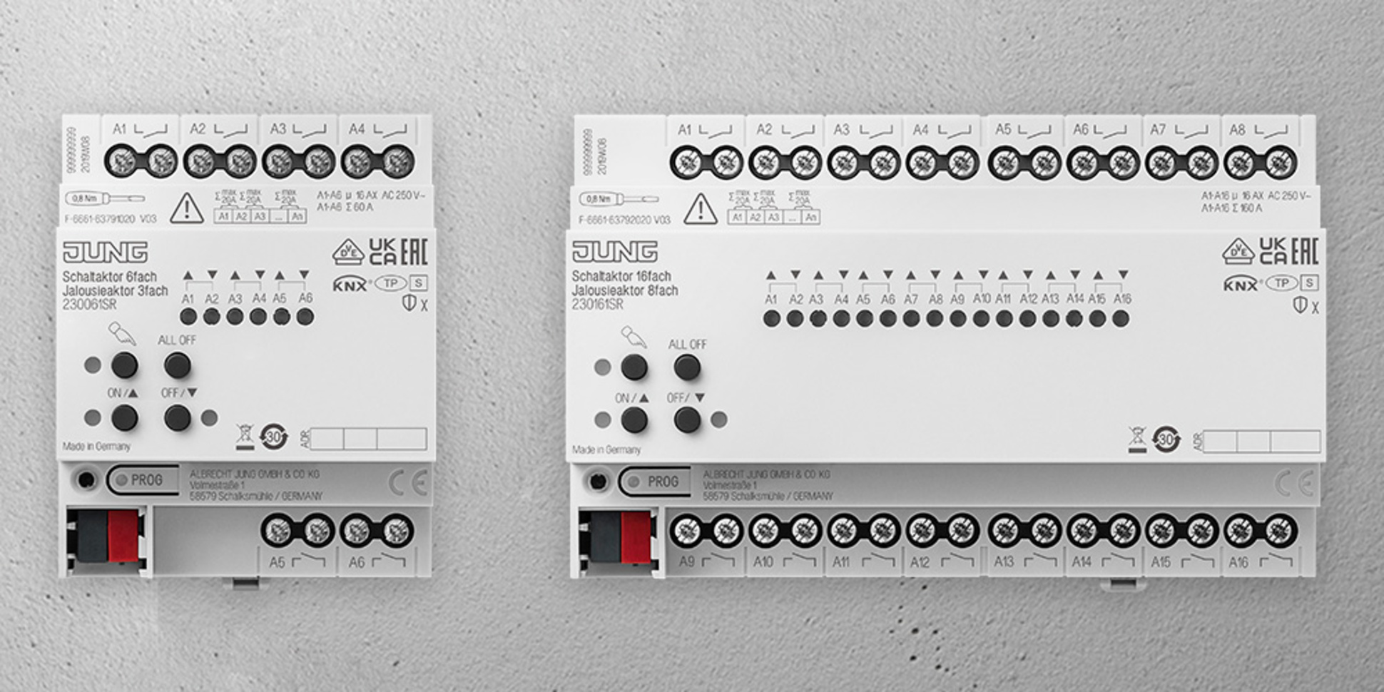 KNX Schalt- und Jalousieaktoren bei IMP Immotec GmbH in Mühltal